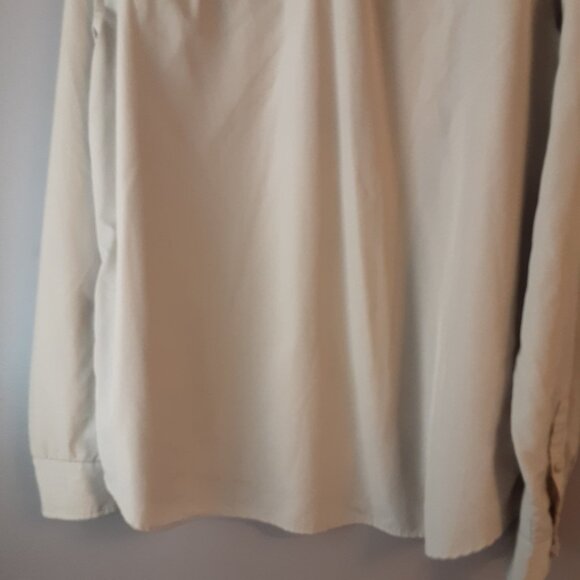 Eddie Bauer UPF Guide Tan/Cream Long-Sleeved Button Up Tech Shirt,  Large Tall - Picture 8 of 14